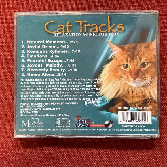 🔌5/$25 - CD - Cat Tracks - Picture 2 of 2